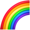 Rainbow emoji on Apple